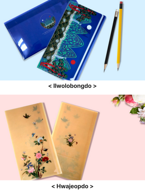 Mini Clear File Folder (Minhwa Design)