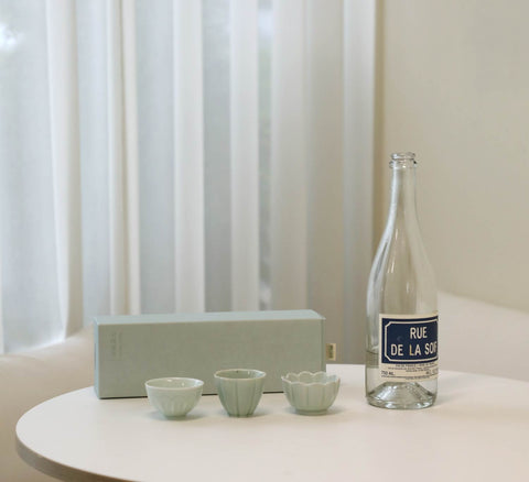 Mini Celadon Cup Set (3pcs)