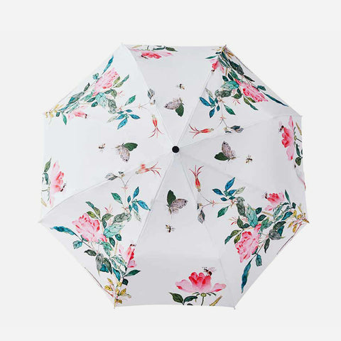 Umbrella('Baek Eun-bae' Butterflies and Flowers_pink)
