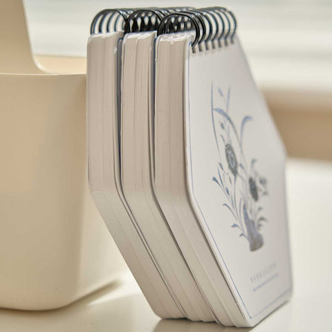 Spiral Notepad (Porcelain Blue Floral)
