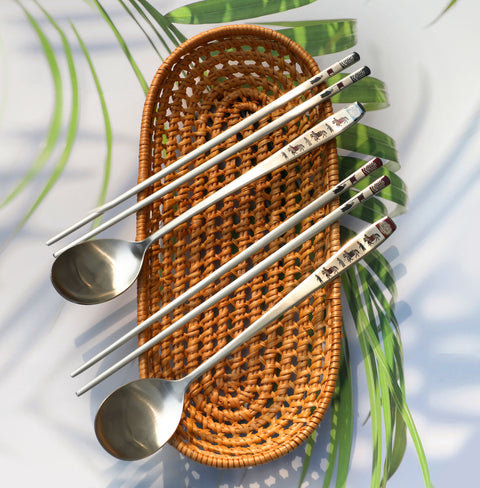 Spoon and Chopsticks Set(Uigwe)