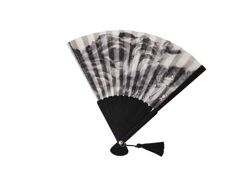 Folding fan (Clearing after Rain on Mount Inwang)