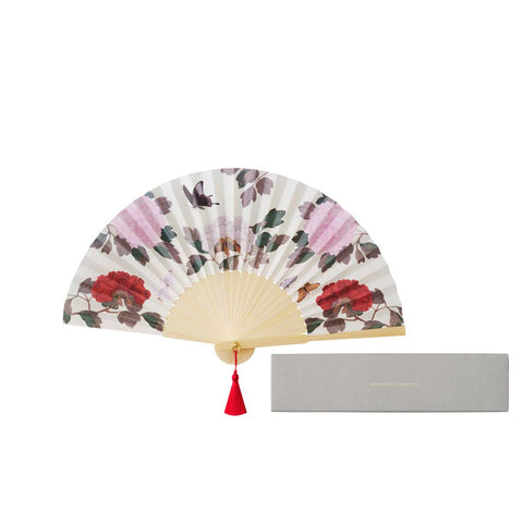 Folding fan (Flowers and Butterflies)