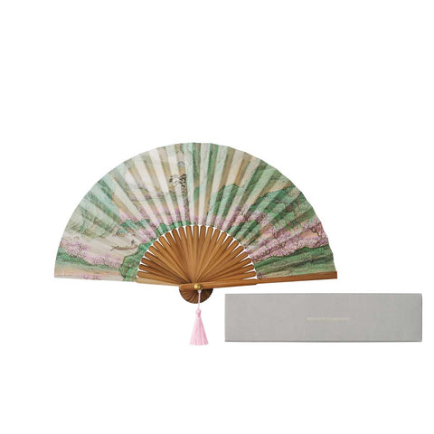 Folding fan(Boating to Peach Blossom Spring)