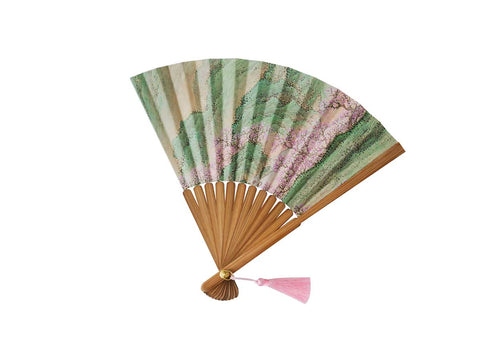 Folding fan(Boating to Peach Blossom Spring)