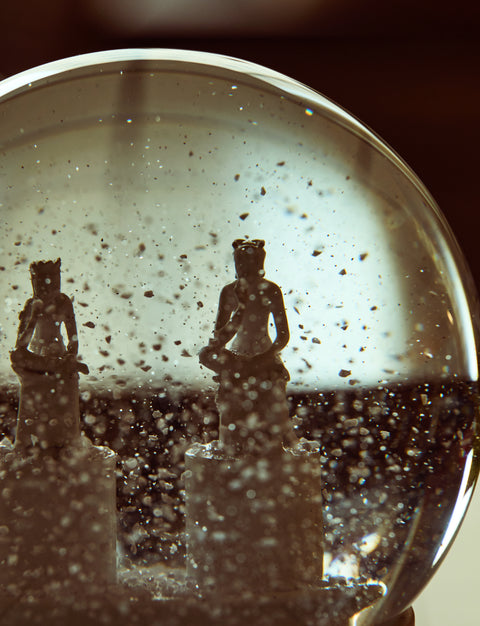 Snow Globe (Pensive Bodhisattva)