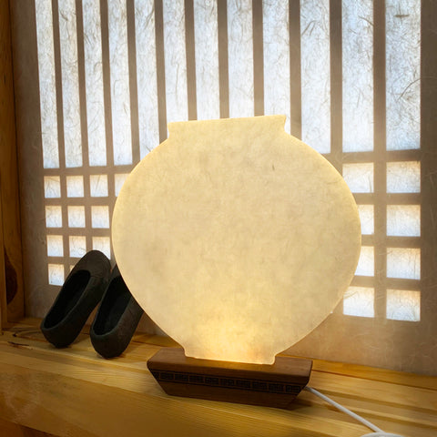 Light Hanji (Joseon White Porcelain Moon Jar)