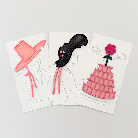 Gat Bookmark Set (Pink)