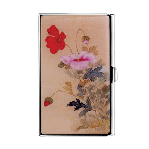Metal Business Card Case (Shin Myeong-yeon Poppy)
