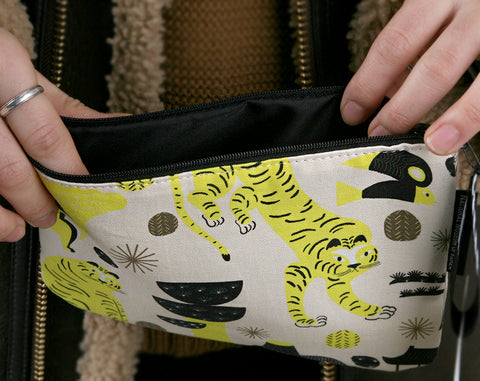Pouch (Yellow Tiger)