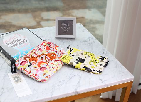 Pouch (Yellow Tiger)