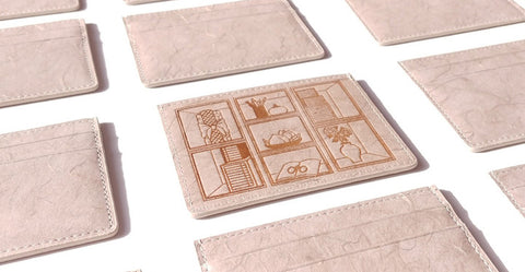 Hanji Leather Card Wallet (Chaekgado)