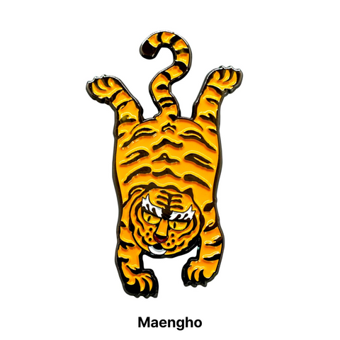 Badge (Leopard Pattern)