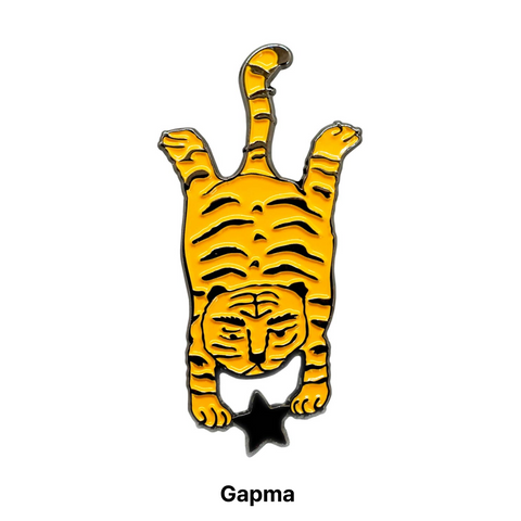Badge (Leopard Pattern)