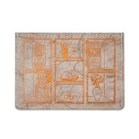 Hanji Leather Card Wallet (Chaekgado)