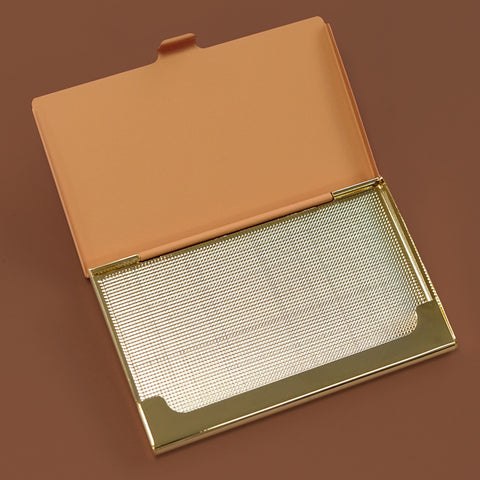 Silla Gold Crown Business Card Holder