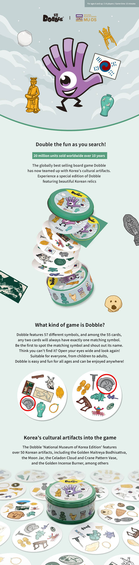 Dobble (The National Museum of Korea Edition)