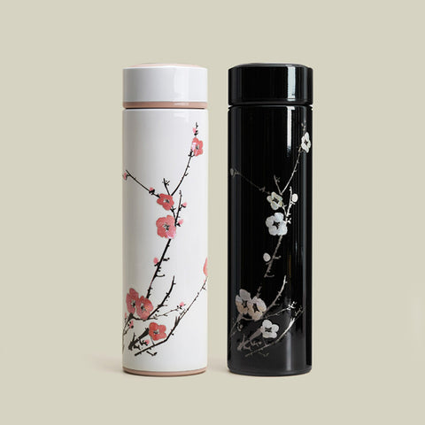 Vacuum Insulated Flask(Plum Blossom)