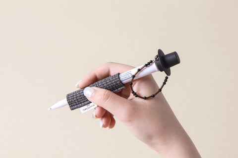 Ballpoint Pen (Black Gat String)