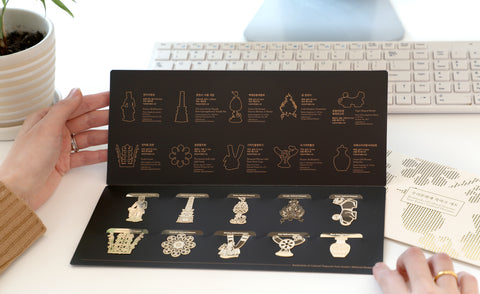 Korean Cultural Heritage Bookmark Set