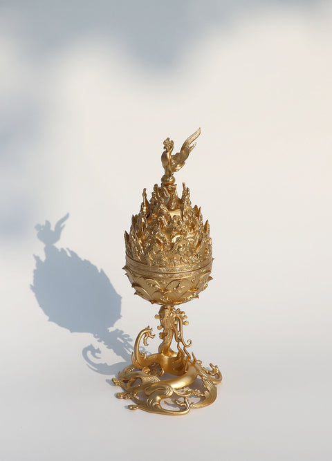 Miniature of the Great Gilt-Bronze Incense Burner of Baekje