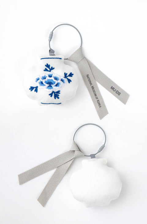 Keyring(Jar with Peony)