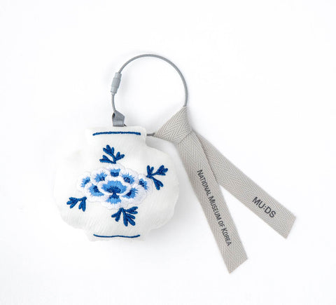 Keyring(Jar with Peony)