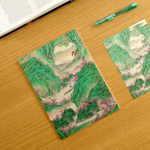 Lined Notebook (Boating to Peach Blossom Spring)