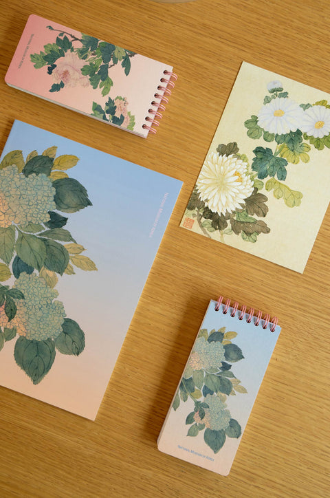 Spiral Notepad(Hydrangea)