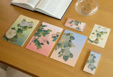 Spiral Notepad(Hydrangea)