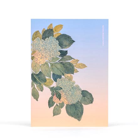 Lined Notebook(Hydrangea)