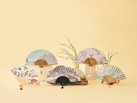 Folding Fan(Boating to Peach Blossom Spring)