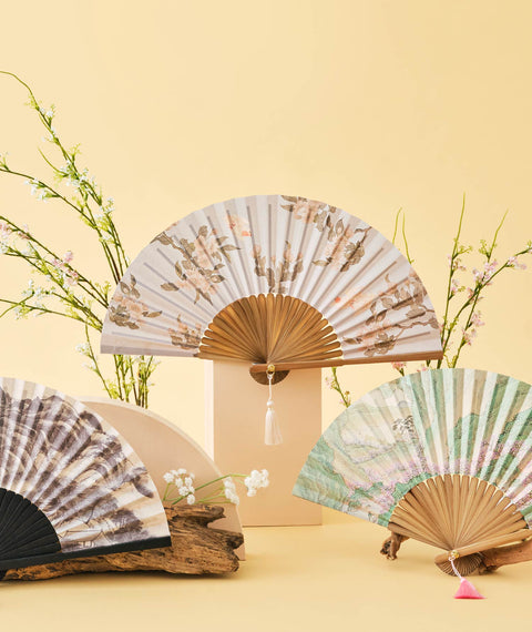 Folding Fan(Flowers)