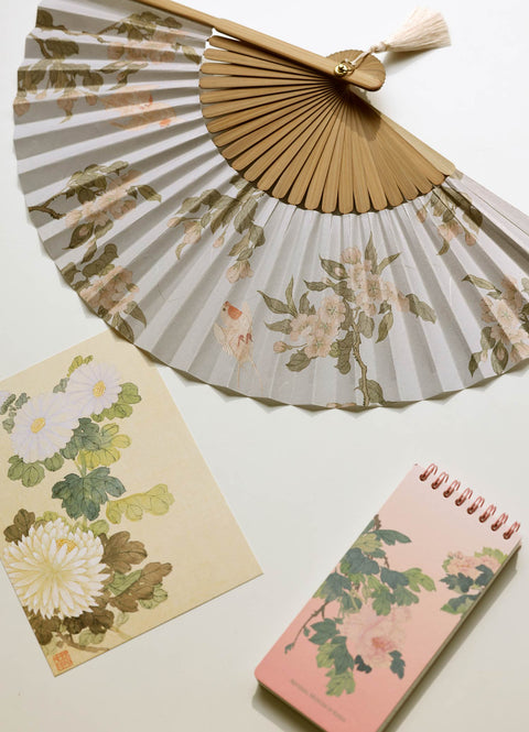 Folding Fan(Flowers)