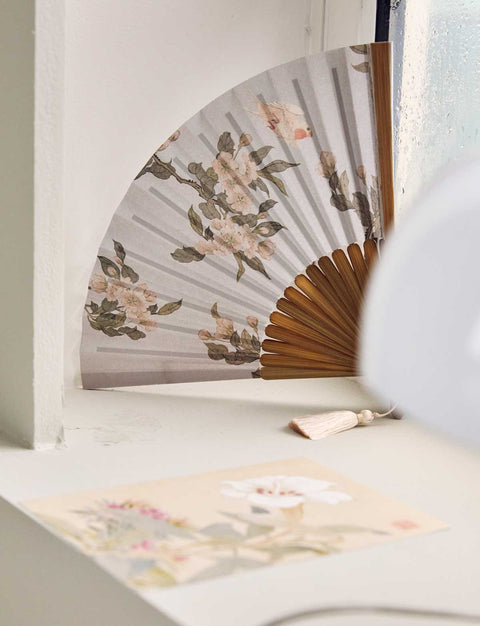 Folding Fan(Flowers)