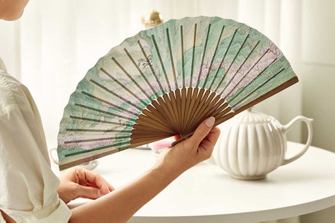 Folding Fan(Boating to Peach Blossom Spring)