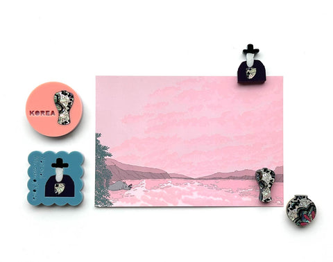 Decorative Inlay Magnet Set