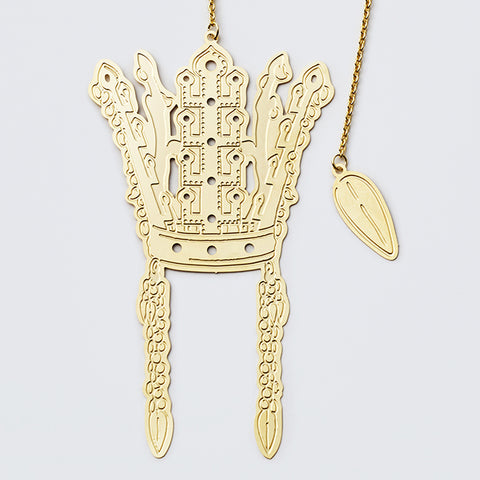 Silla Gold Crown Bookmark Set
