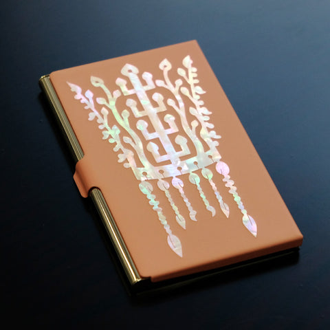 Silla Gold Crown Business Card Holder