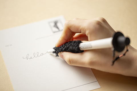 Ballpoint Pen (Black Gat String)