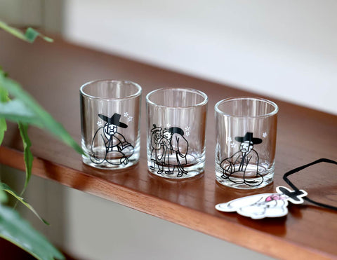 Changing Soju Glass Set(Tipsy Scholar Color)