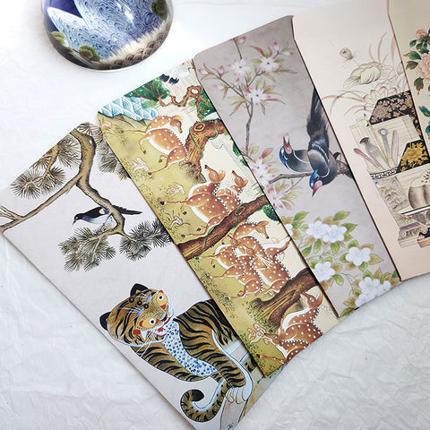 Envelope Set (Minhwa Five Blessings)