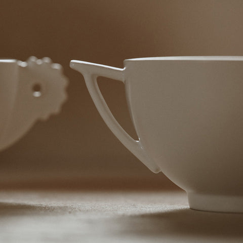 White Porcelain Yogurt Bowl(A)