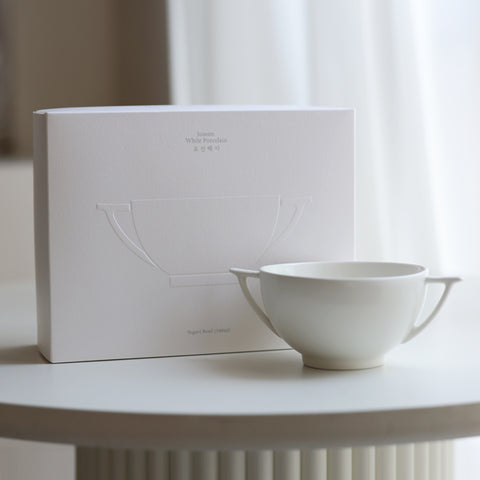 White Porcelain Yogurt Bowl (A)