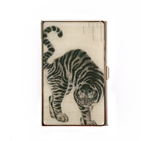 Metal Business Card Case (Tiger)