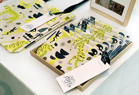 Pouch (Yellow Tiger)