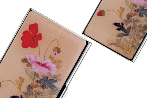 Metal Business Card Case (Shin Myeong-yeon Poppy)