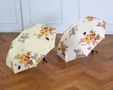 Umbrella('Nam Il-ho' Yellow Flowers_white)