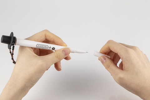 Ballpoint Pen (Black Gat String)